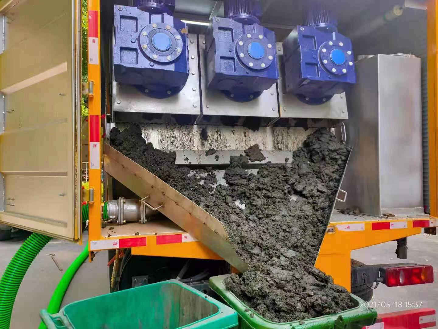 南宁化粪池清掏城市维护站-泥浆净化干湿分离处理